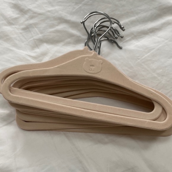 Accessories Baby Hangers Velvet Blush Pink 1 Count Poshmark